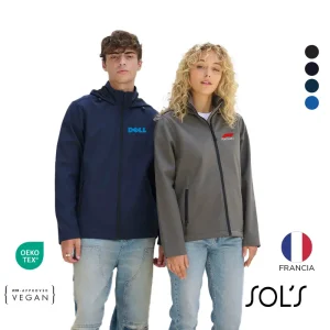 Chaqueta Softshell Hooded Race